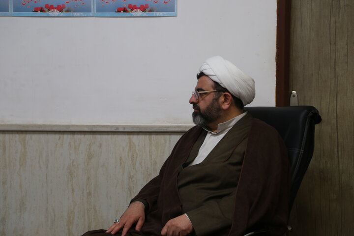 تصاویر/دیدار امام جمعه مسجد سلیمان با مدیر حوره علمیه خوزستان