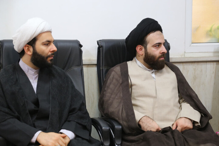 تصاویر/ دیدار مسئول دفاتر نهاد نمایندگی مقام معظم رهبری در دانشگاه ها استان خوزستان با مدیر حوزه علمیه خوزستان