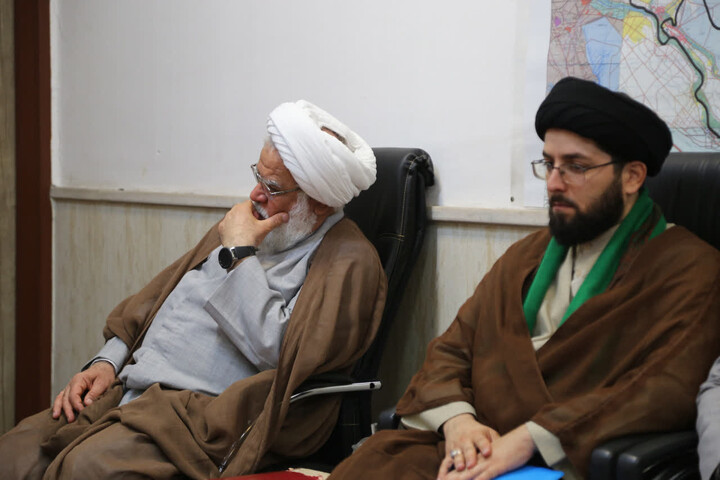 تصاویر/ دیدار مسئول دفاتر نهاد نمایندگی مقام معظم رهبری در دانشگاه ها استان خوزستان با مدیر حوزه علمیه خوزستان