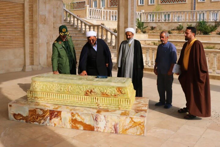 تصاویر/مراسم سالگرد تشییع شهید گمنام حوزه علمیه خاتم الانبیا «ص» اراک