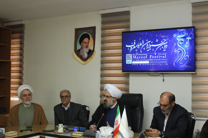 تصاویر /شست خبری ، سرپرست ستاد امر به معروف و نهی از منکر کشور با اصحاب رسانه استان قزوین