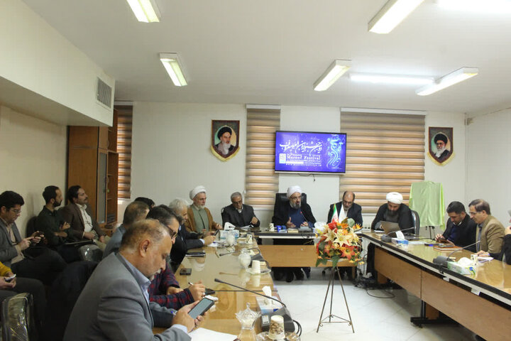 تصاویر /شست خبری ، سرپرست ستاد امر به معروف و نهی از منکر کشور با اصحاب رسانه استان قزوین