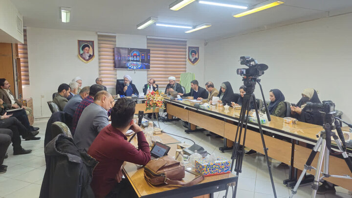 تصاویر /شست خبری ، سرپرست ستاد امر به معروف و نهی از منکر کشور با اصحاب رسانه استان قزوین