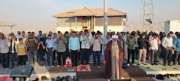 تصاویر/ اقامه نماز باران در شهر میناب