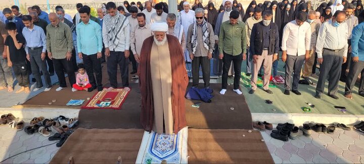 تصاویر/ اقامه نماز باران در شهر میناب