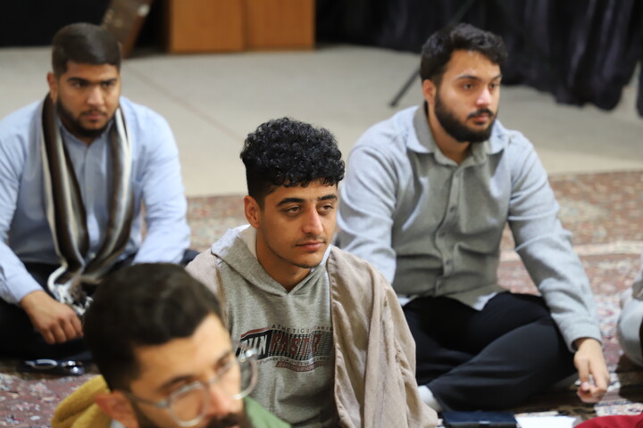 تصاویر/نشست صمیمی مدیر حوزه علمیه کردستان با طلاب حوزه امام باقر (ع) کامیاران