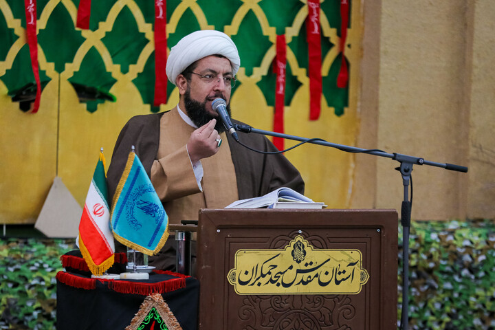 تصاویر/ کرسی تلاوت مهدی در مسجد مقدس جمکران