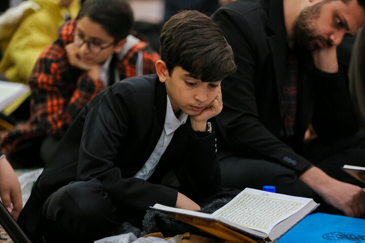 تصاویر/ کرسی تلاوت مهدی در مسجد مقدس جمکران