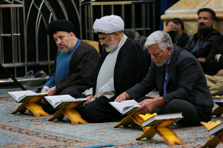 تصاویر/ کرسی تلاوت مهدی در مسجد مقدس جمکران
