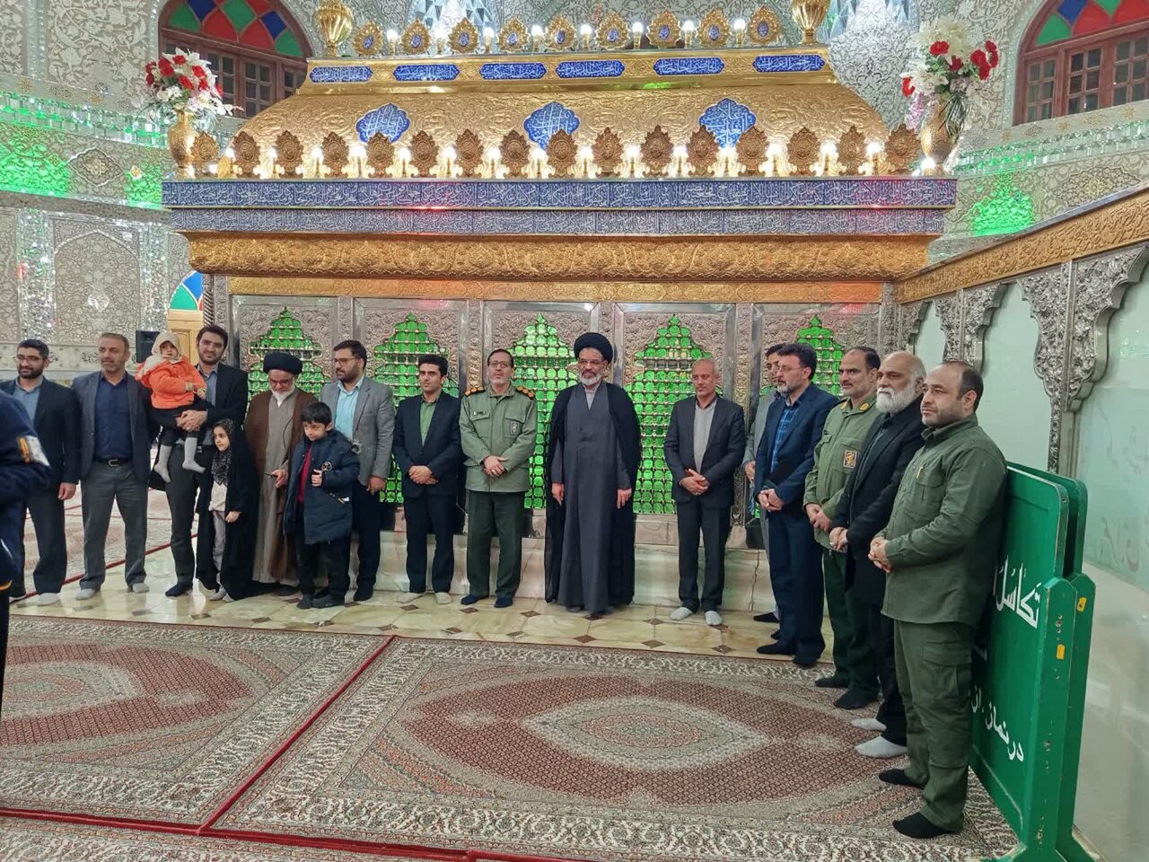 مراسم روز حماسه و ایثار شهرستان نطنز برگزار شد+ عکس