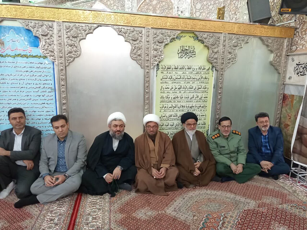 مراسم روز حماسه و ایثار شهرستان نطنز برگزار شد+ عکس