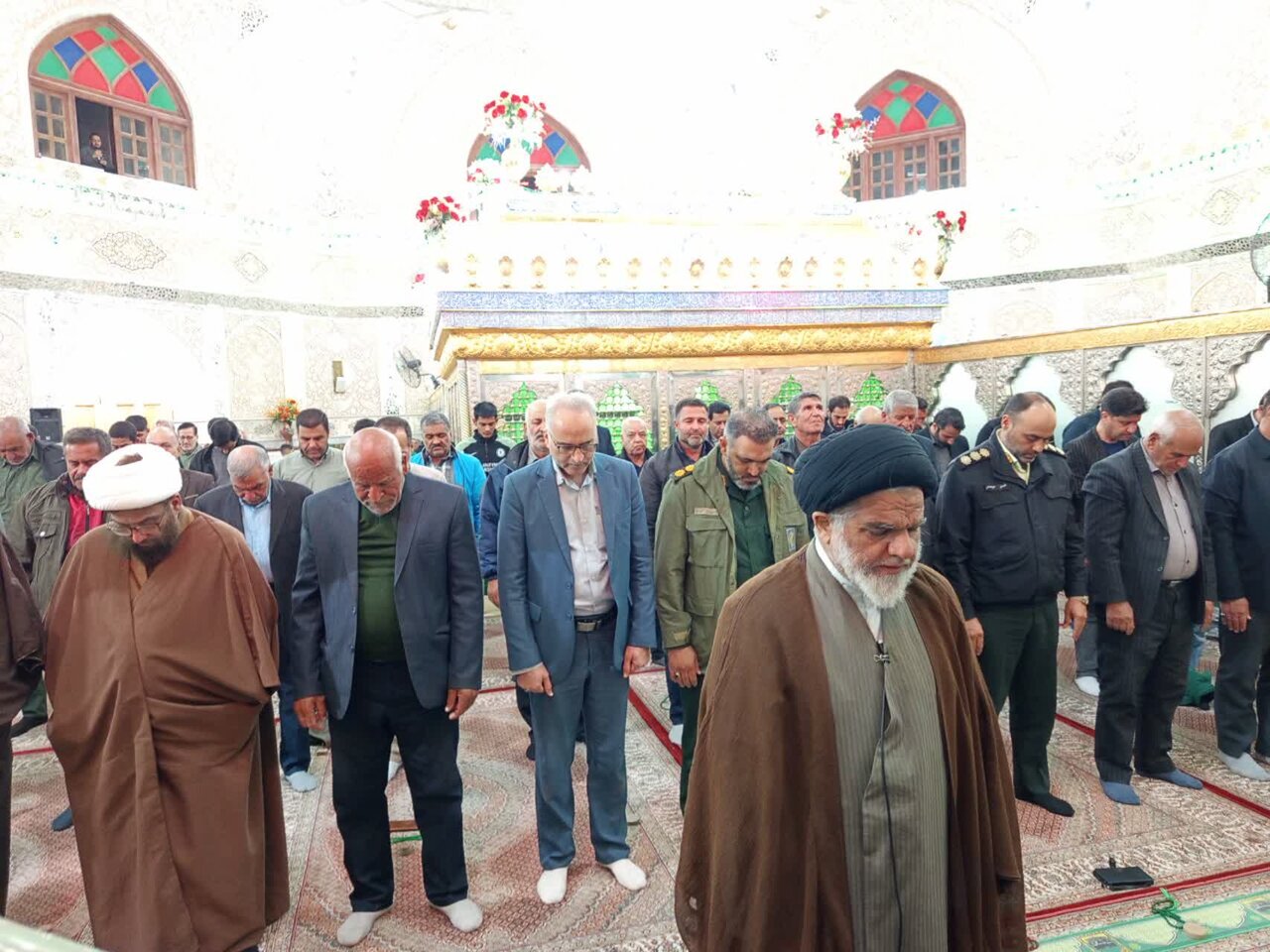 مراسم روز حماسه و ایثار شهرستان نطنز برگزار شد+ عکس