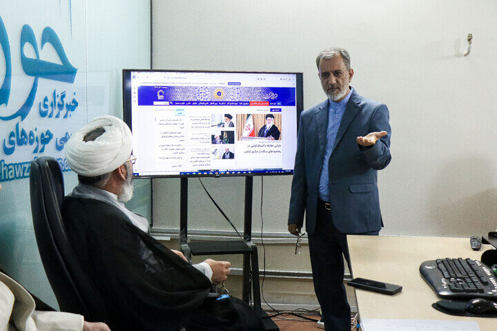 مسؤول الشؤون الثقافية والفضاء الافتراضي في "توانير" يزور "وكالة أنباء الحوزة" + صور