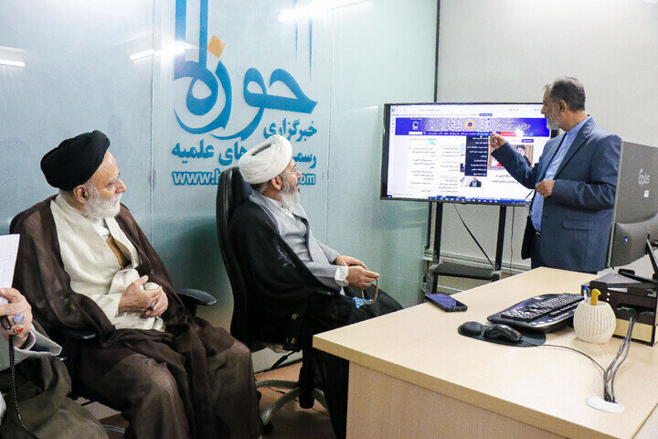 مسؤول الشؤون الثقافية والفضاء الافتراضي في "توانير" يزور "وكالة أنباء الحوزة" + صور