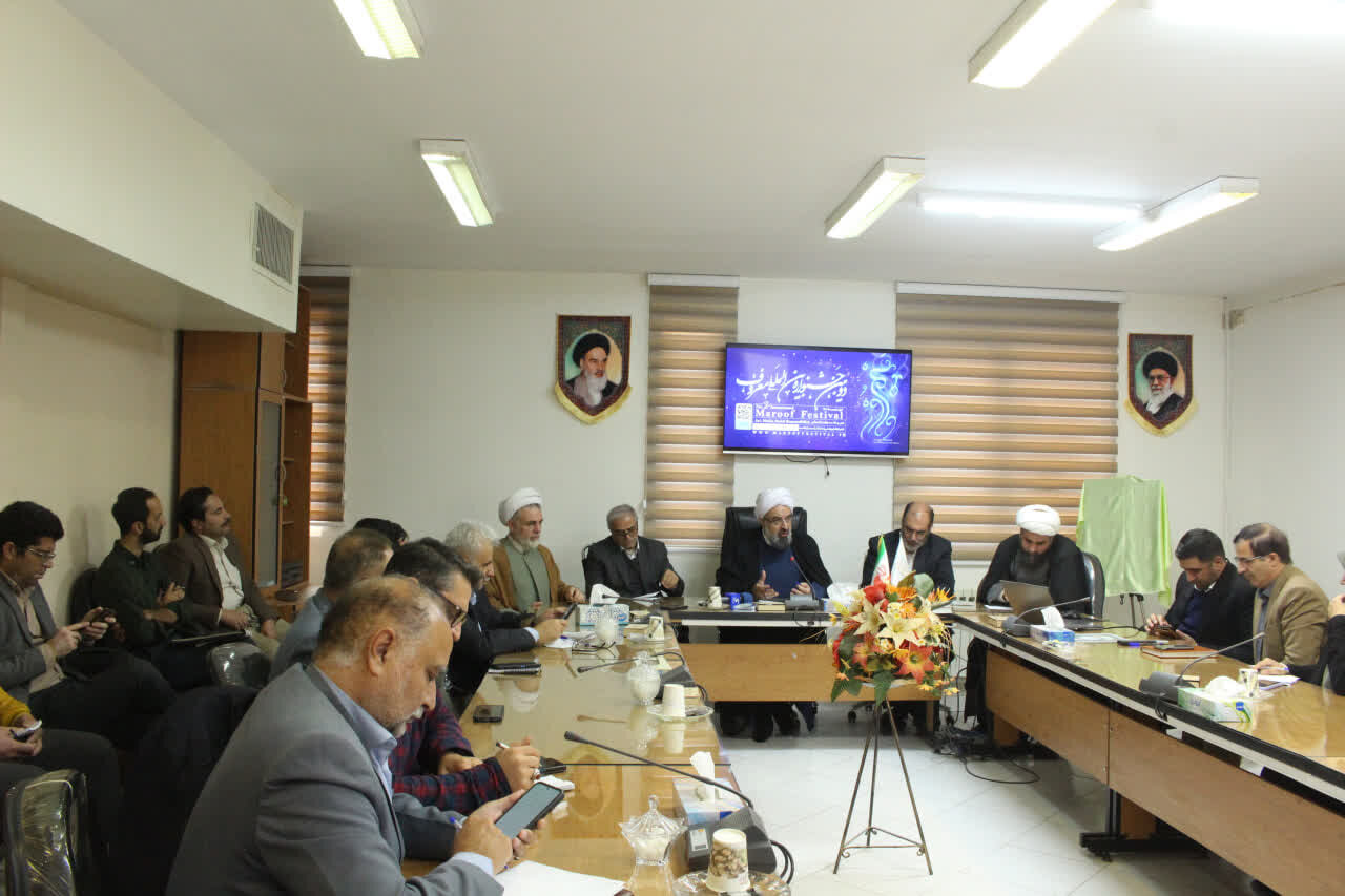 تصاویر / نشست خبری سرپرست ستاد امر به معروف و نهی از منکر کشور با اصحاب رسانه استان قزوین