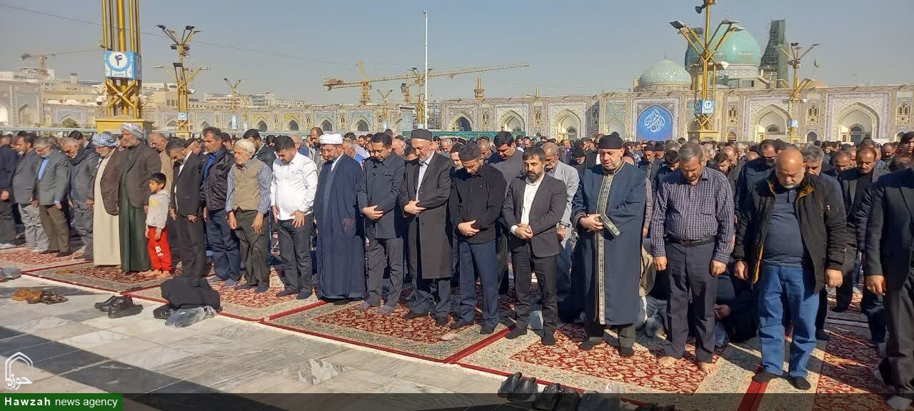 هیئتی از علمای شیعه و سنی گرجستان به حرم امام رضا(ع) مشرف شدند