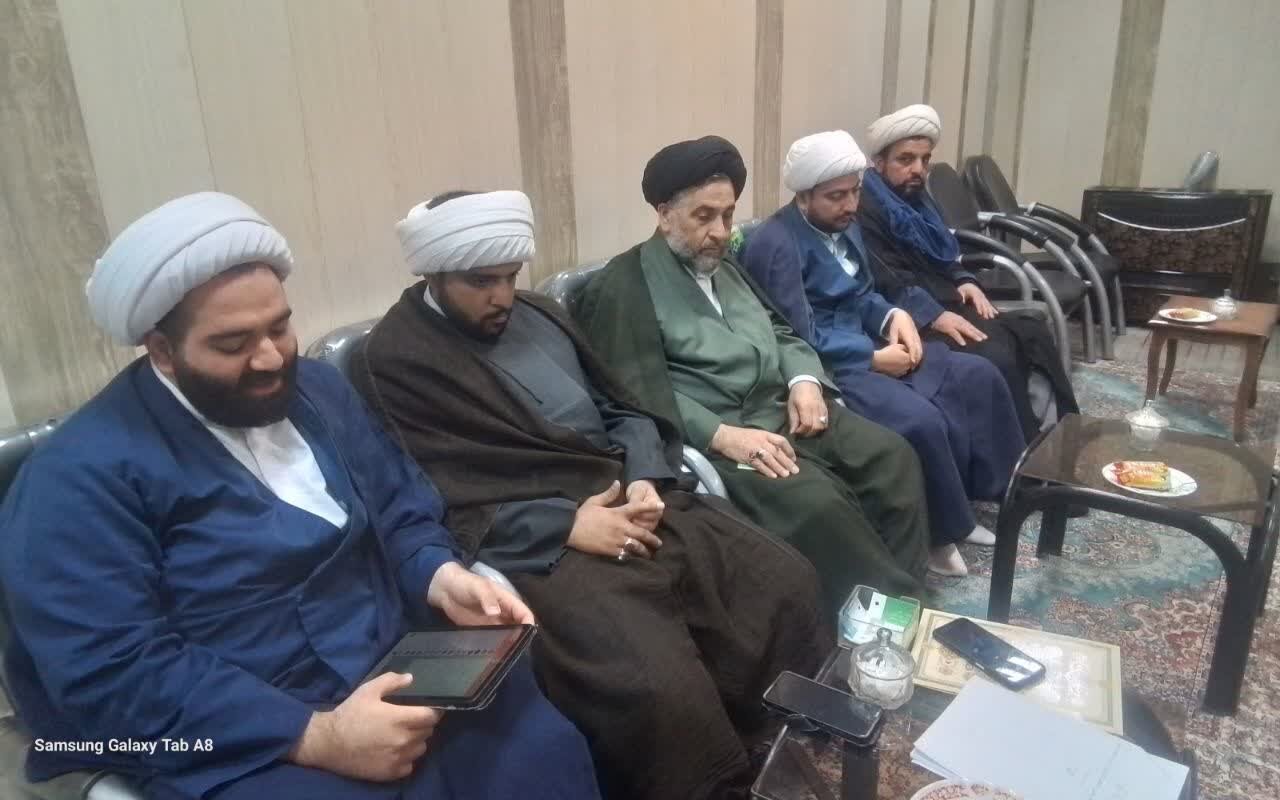 مراسم تکریم و معارفه مسئول دفتر امام جمعه نوش آباد برگزار شد+ عکس