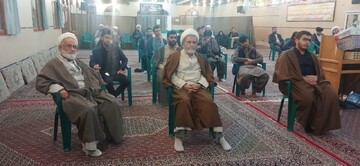 تصاویر/ مجلس عزای حضرت ام‌البنین(س) در مدرسه علمیه امیرالمؤمنین(ع) آران و بیدگل