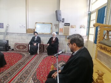 تصاویر/ مراسم سوگواری وفات حضرت ام البنین از طرف نماینده ولی فقیه در کاشان