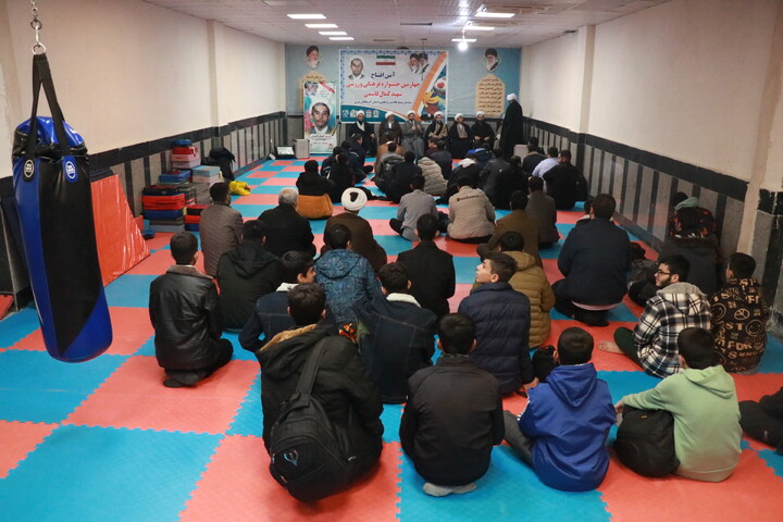 تصاویر/ آیین افتتاح چهارمین جشنواره فرهنگی ورزشی شهید کمال قاسمی - طلاب آذربایجان غربی