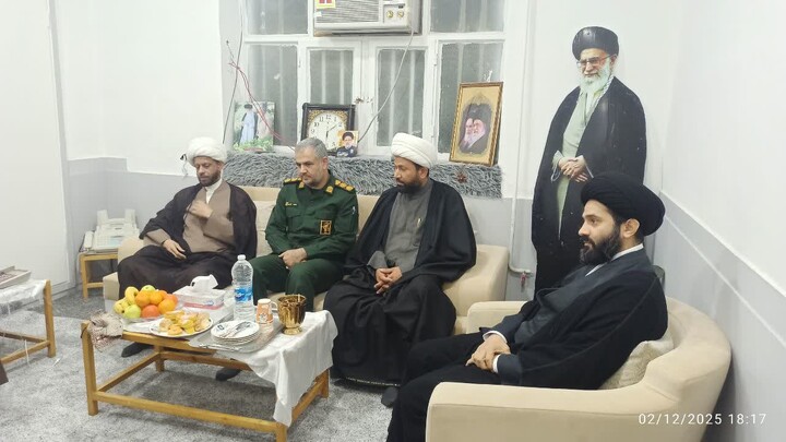 تصاویر/بازدید مدیر حوزه علمیه خوزستان از مدرسه علمیه سید الشهدا(ع) شهرستان خرمشهر