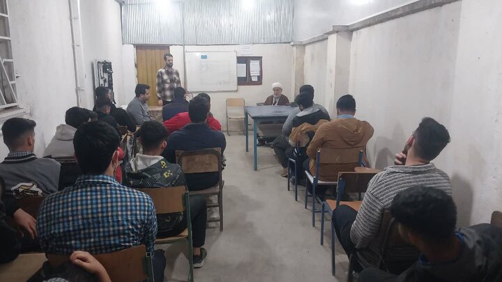 اعزام گروه جهادی تبلیغی تهذیبی  به مدارس روستاهای  شهرستان آستانه اشرفیه