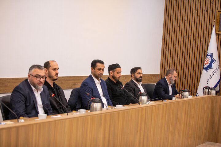 تصاویر/ دیدار رئیس اداره کل مسلمانان گرجستان با رئیس سازمان فرهنگ و ارتباطات اسلامی