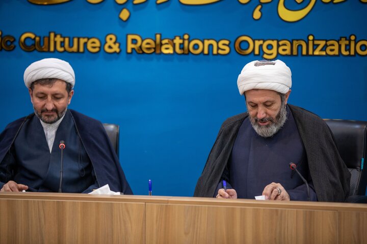 تصاویر/ دیدار رئیس اداره کل مسلمانان گرجستان با رئیس سازمان فرهنگ و ارتباطات اسلامی