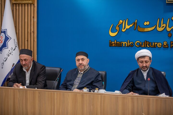 تصاویر/ دیدار رئیس اداره کل مسلمانان گرجستان با رئیس سازمان فرهنگ و ارتباطات اسلامی