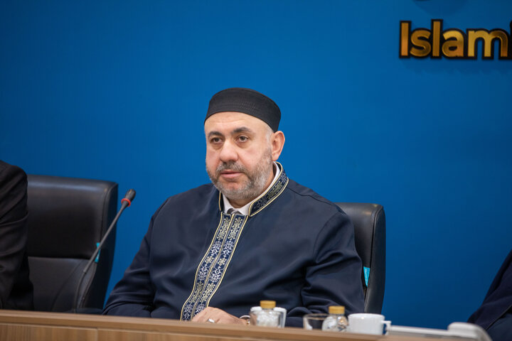 تصاویر/ دیدار رئیس اداره کل مسلمانان گرجستان با رئیس سازمان فرهنگ و ارتباطات اسلامی