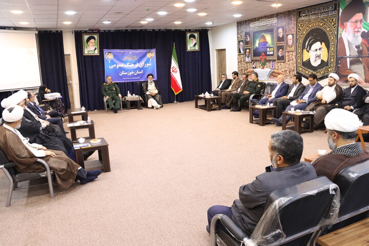 نشست شورای فرهنگ عمومی استان خوزستان