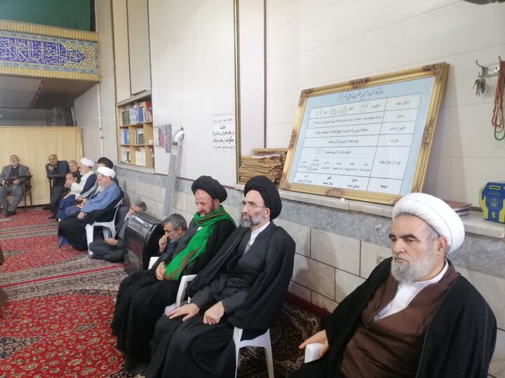 تصاویر/مراسم سوگواری وفات حضرت ام البنین از طرف نماینده ولی فقیه در کاشان