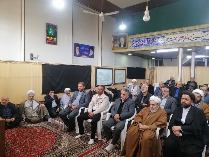 تصاویر/مراسم سوگواری وفات حضرت ام البنین از طرف نماینده ولی فقیه در کاشان