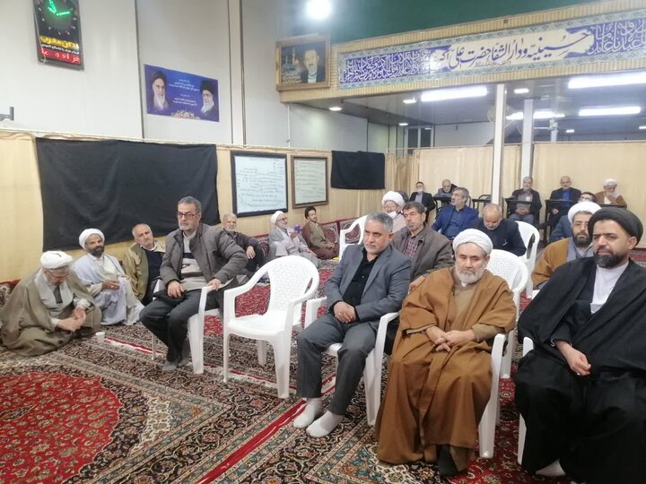 تصاویر/مراسم سوگواری وفات حضرت ام البنین از طرف نماینده ولی فقیه در کاشان