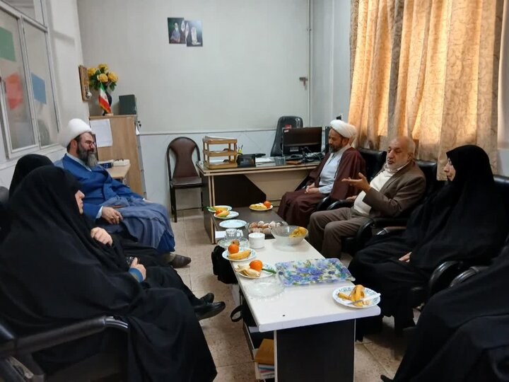 تصاویر/سفر مدیر حوزه‌ علمیه خواهران  استان مرکزی به ساوه