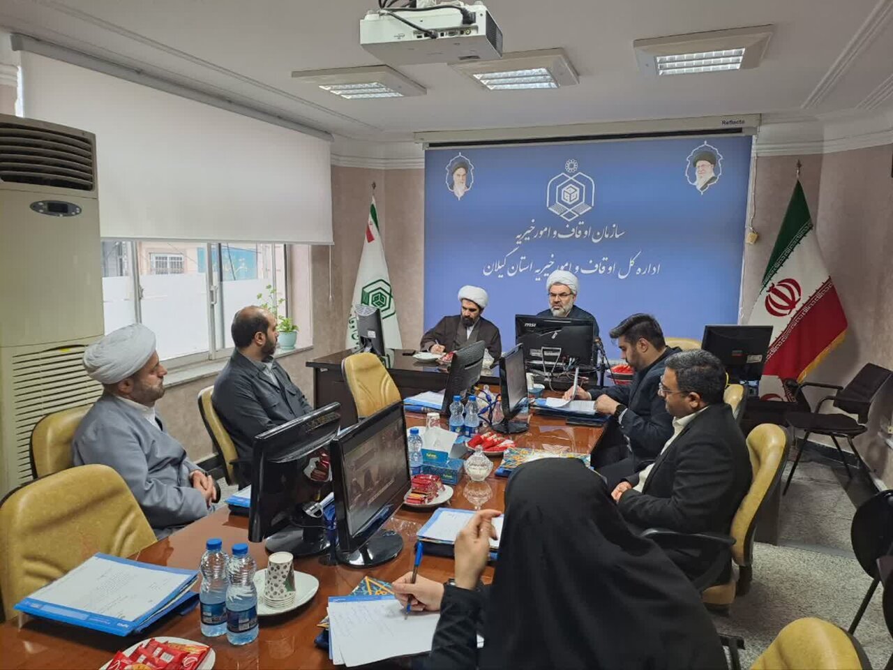 نشست هماهنگی اجرای طرح ارتقای سند ملی وقف در گیلان برگزار شد