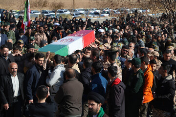 آیین وداع با شهید گمنام در مرکز آموزش سیدالشهداء(ع) برگزار شد