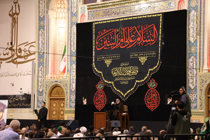 تصاویر/ مراسم گرامیداشت خادم شهید آستان مقدس حضرت فاطمه معصومه (س) شهید مهدی ایمانی و شهدای خادم مدافع حرم