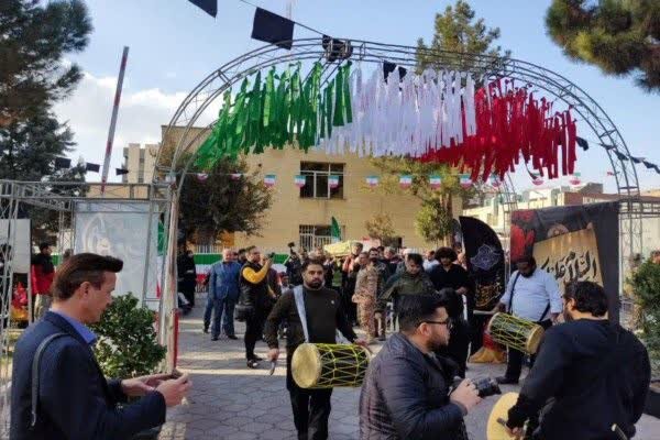 تصاویر / مراسم تشییع و تدفین شهید گمنام با حضور نماینده ولی فقیه در استان قزوین