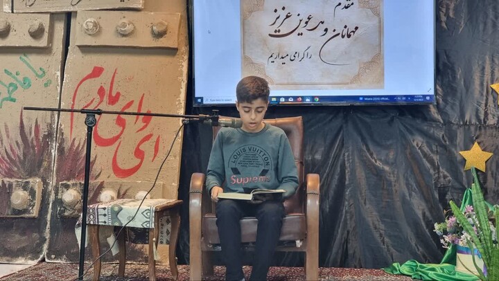 تصاویر/ مراسم وفات حضرت ام‌البنین(س) در گناوه