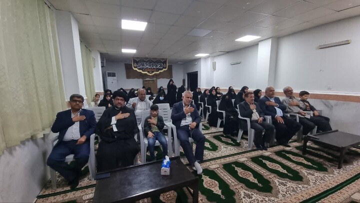 تصاویر/ مراسم وفات حضرت ام‌البنین(س) در گناوه