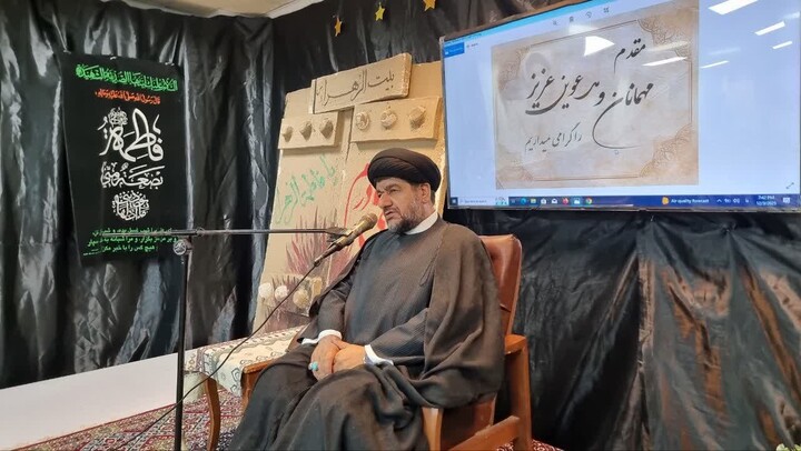 تصاویر/ مراسم وفات حضرت ام‌البنین(س) در گناوه