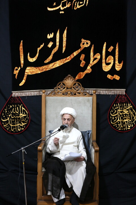 تصاویر/ درس اخلاق هفتگی حضرت آیت الله العظمی سبحانی