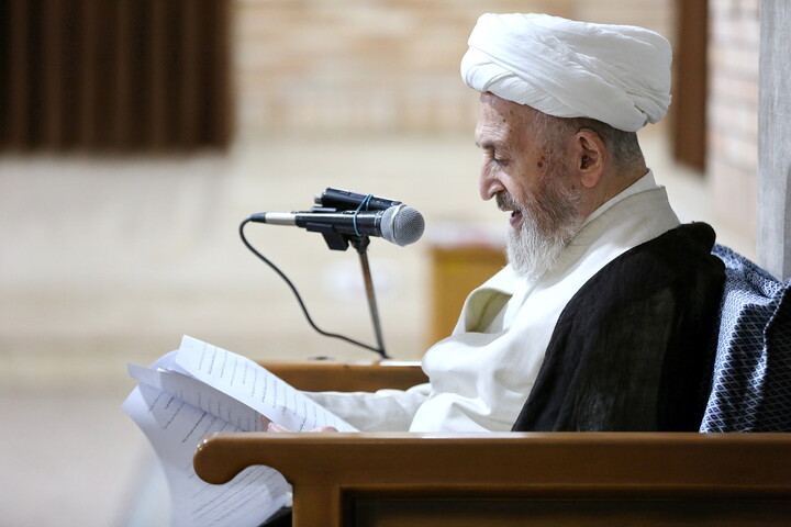 تصاویر/ درس اخلاق هفتگی حضرت آیت الله العظمی سبحانی