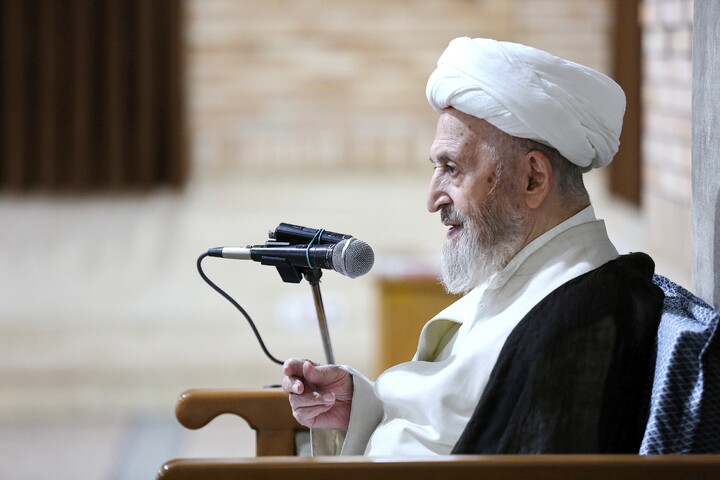 تصاویر/ درس اخلاق هفتگی حضرت آیت الله العظمی سبحانی