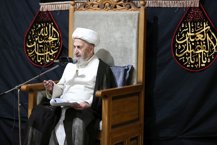 تصاویر/ درس اخلاق هفتگی حضرت آیت الله العظمی سبحانی