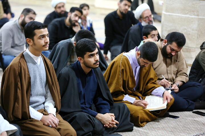 تصاویر/ درس اخلاق هفتگی حضرت آیت الله العظمی سبحانی