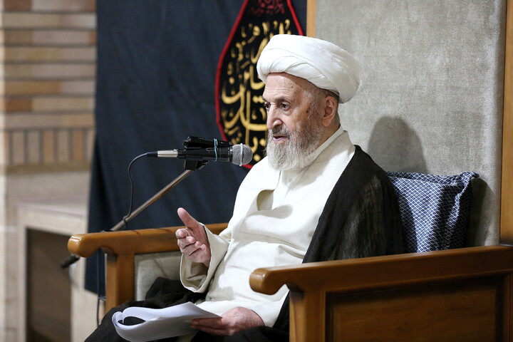 تصاویر/ درس اخلاق هفتگی حضرت آیت الله العظمی سبحانی