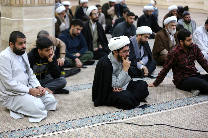 تصاویر/ درس اخلاق هفتگی حضرت آیت الله العظمی سبحانی