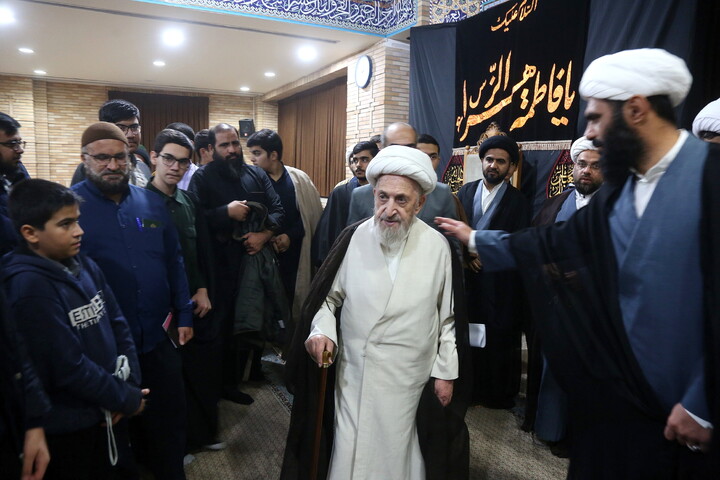 تصاویر/ درس اخلاق هفتگی حضرت آیت الله العظمی سبحانی